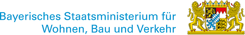 Logo Bayerisches Staatsministerium für Wohnen, Bau und Verkehr